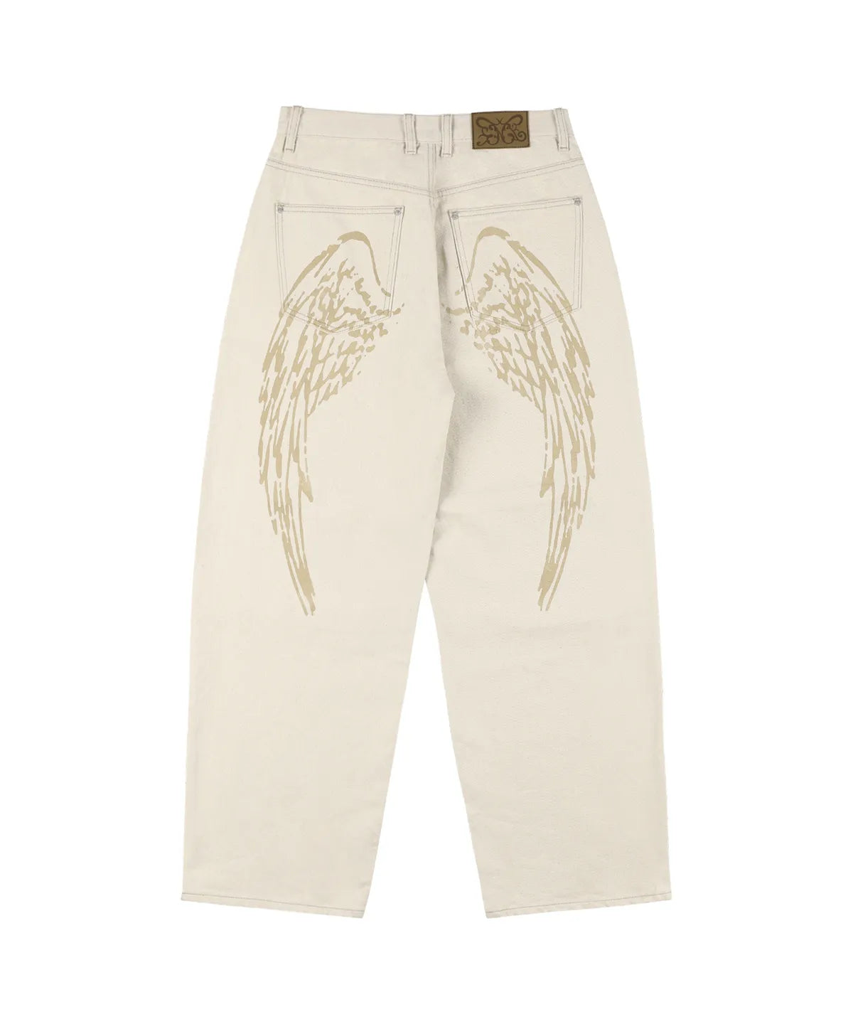 NASTY FANCY CLUB ANGEL VINTAGE WASHING PINTUCK PANTS / IVORY