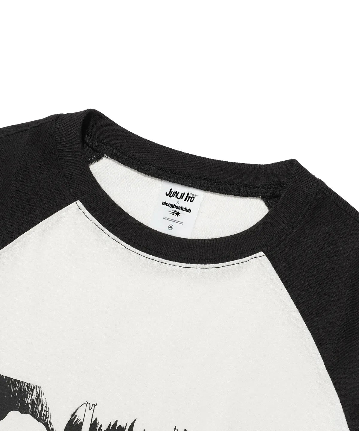 niceghostclub JUNJI ITO MANIAC SOUICHI SLIM L/S TEE [WHITE]