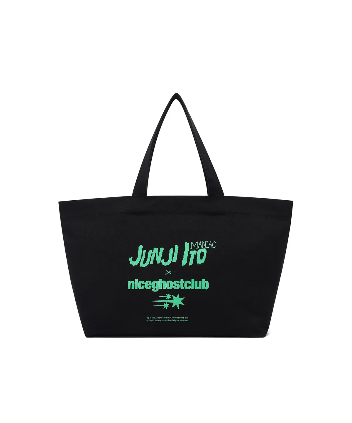niceghostclub JUNJI ITO MANIAC TOMIE BIG TOTE BAG [BLACK]