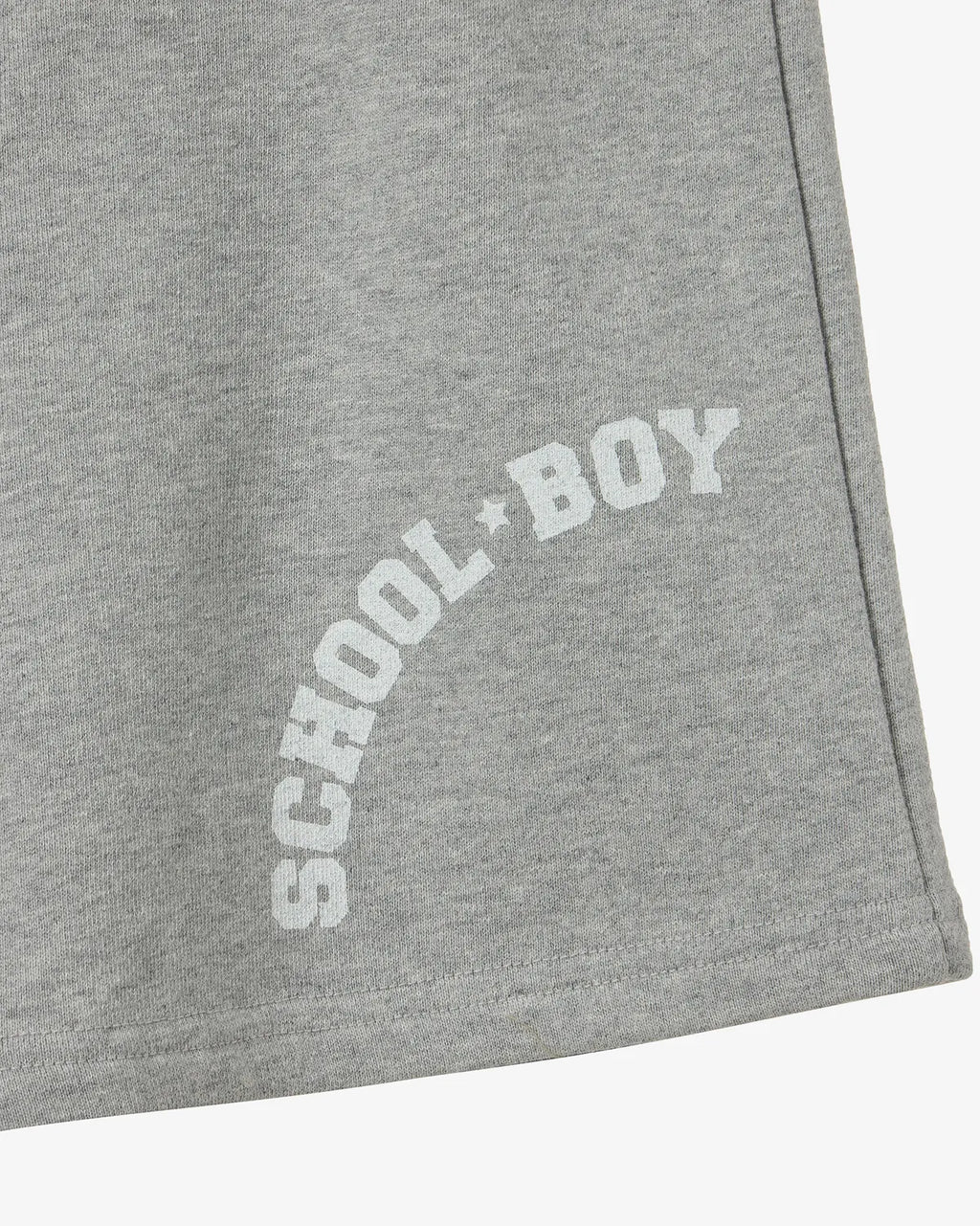 TRUNK LAYERED SWEATSHORTS [MELANGE GREY]