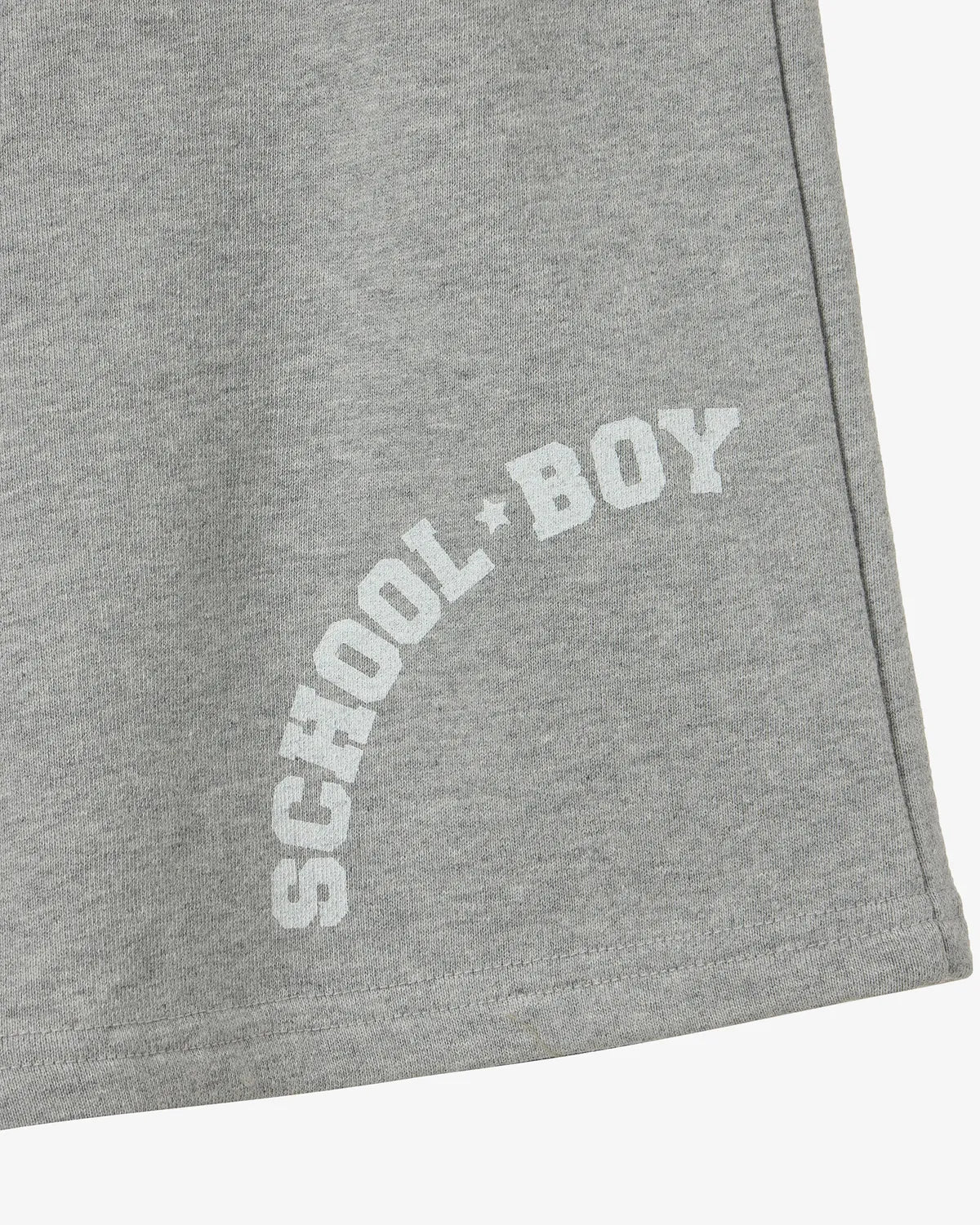 TRUNK LAYERED SWEATSHORTS [MELANGE GREY]