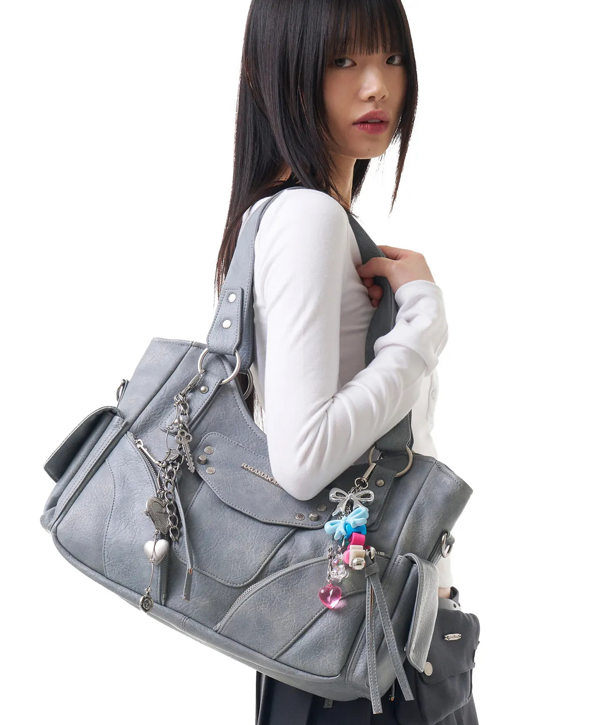 Colorful IUGA Ribbon Keyring