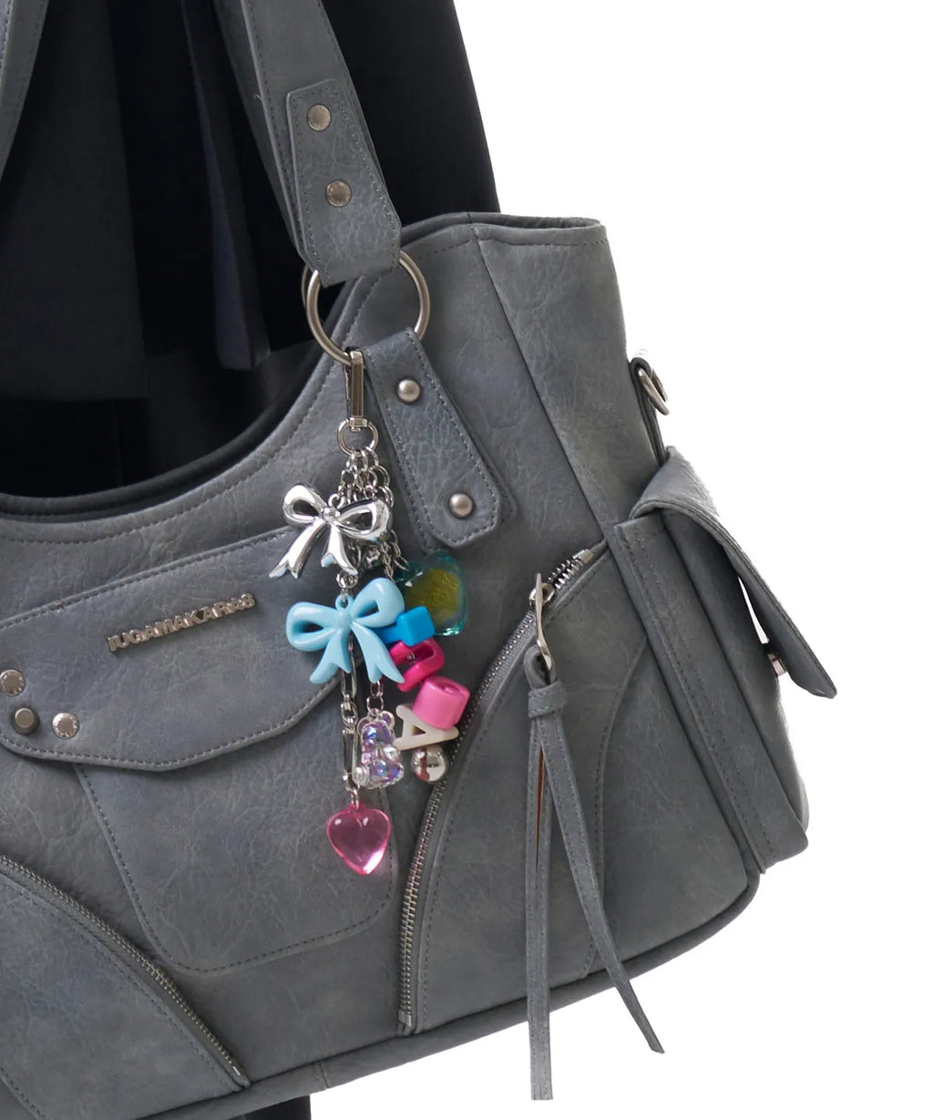 Colorful IUGA Ribbon Keyring