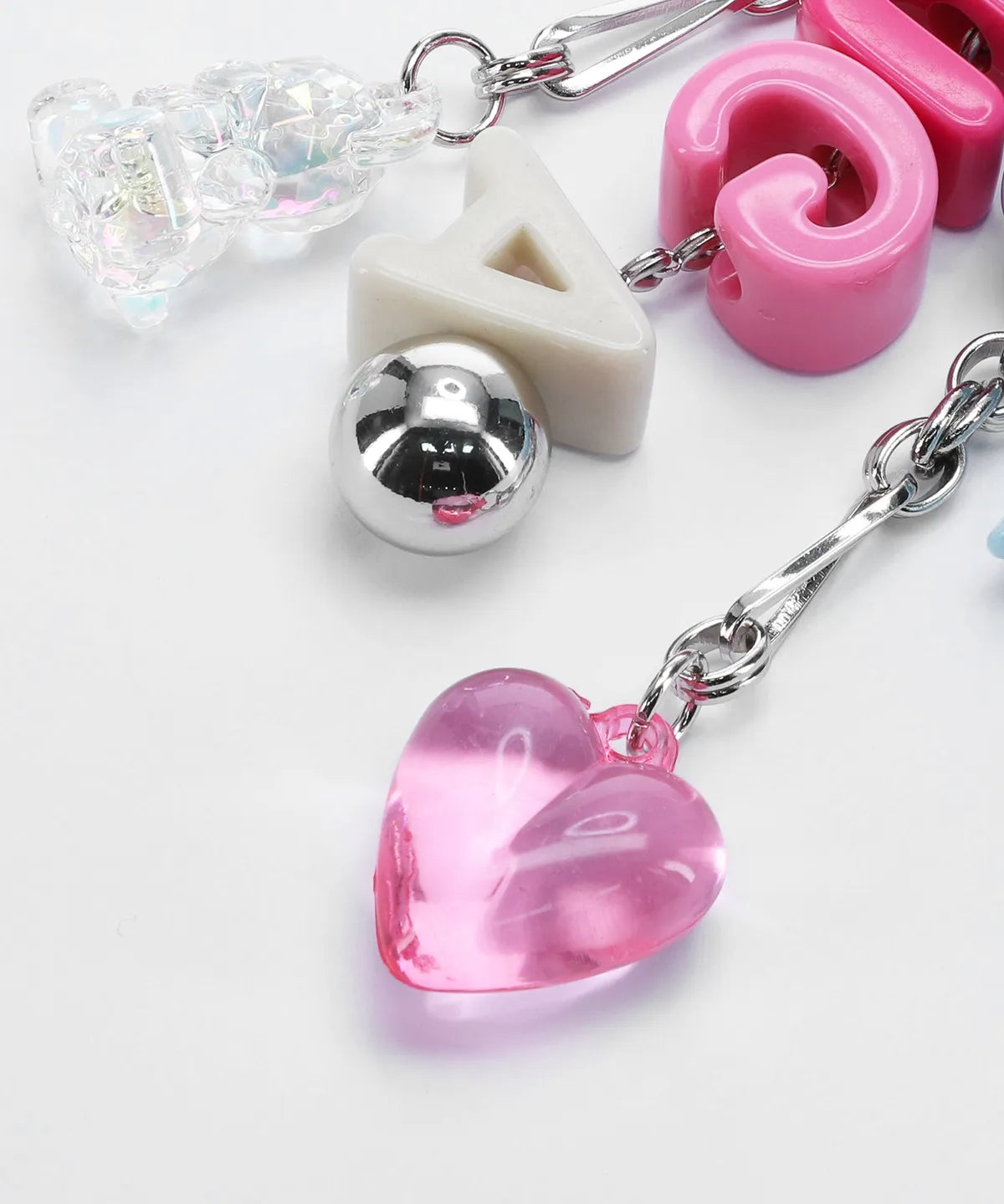 Colorful IUGA Ribbon Keyring