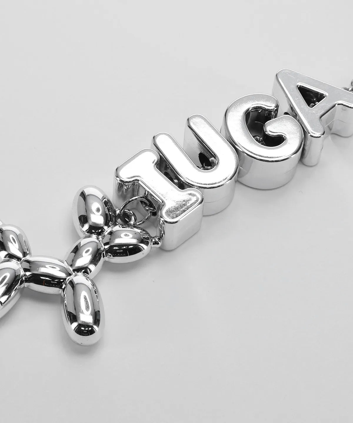 Silver IUGA Keyring