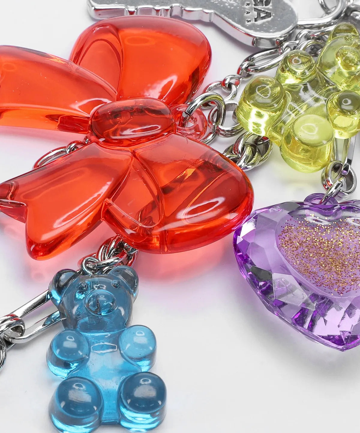 Colorful Ribbon Keyring