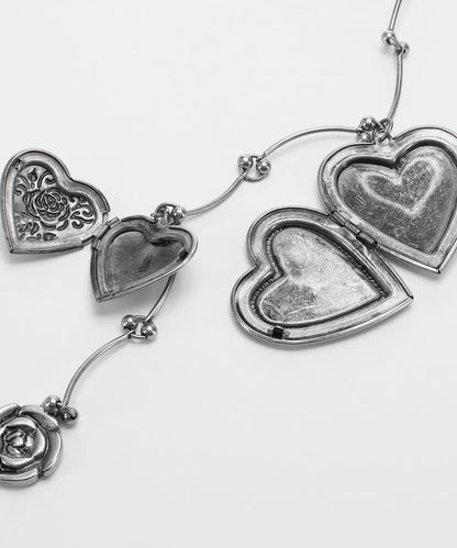 Antique Heart Keyring
