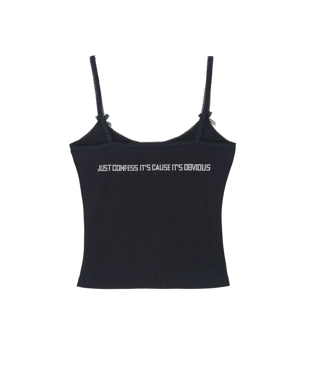 GURLS JUST SLEEVELESS TOP BLACK