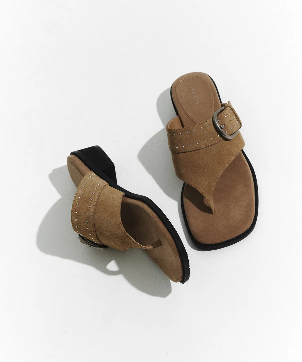 [KHIHO] STUDIA BUCKLE FLIP-FLOP_2 COLORS
