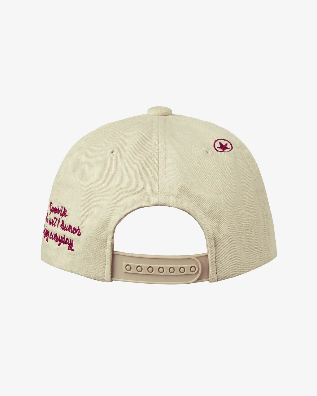 WASHED CAPITAL LOGO CAP [ECRU]