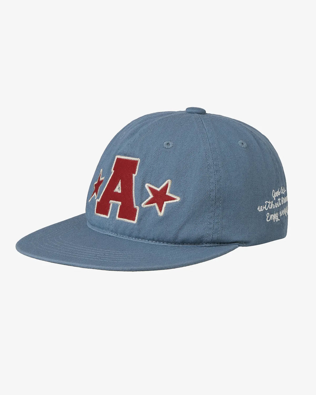 WASHED CAPITAL LOGO CAP [AQUA BLUE]