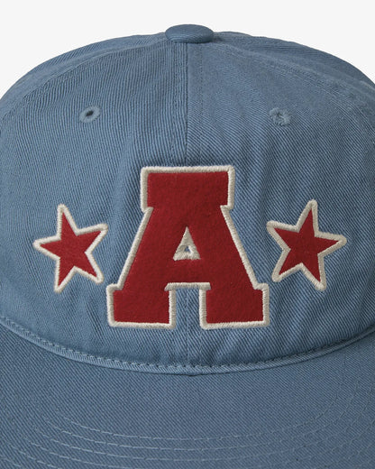 WASHED CAPITAL LOGO CAP [AQUA BLUE]