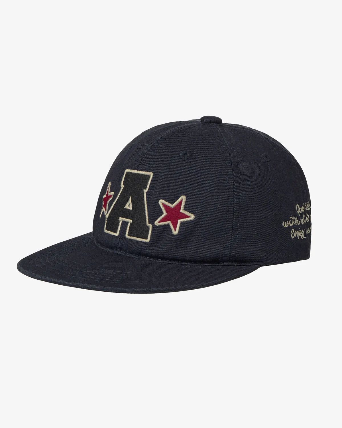 WASHED CAPITAL LOGO CAP [NAVY]