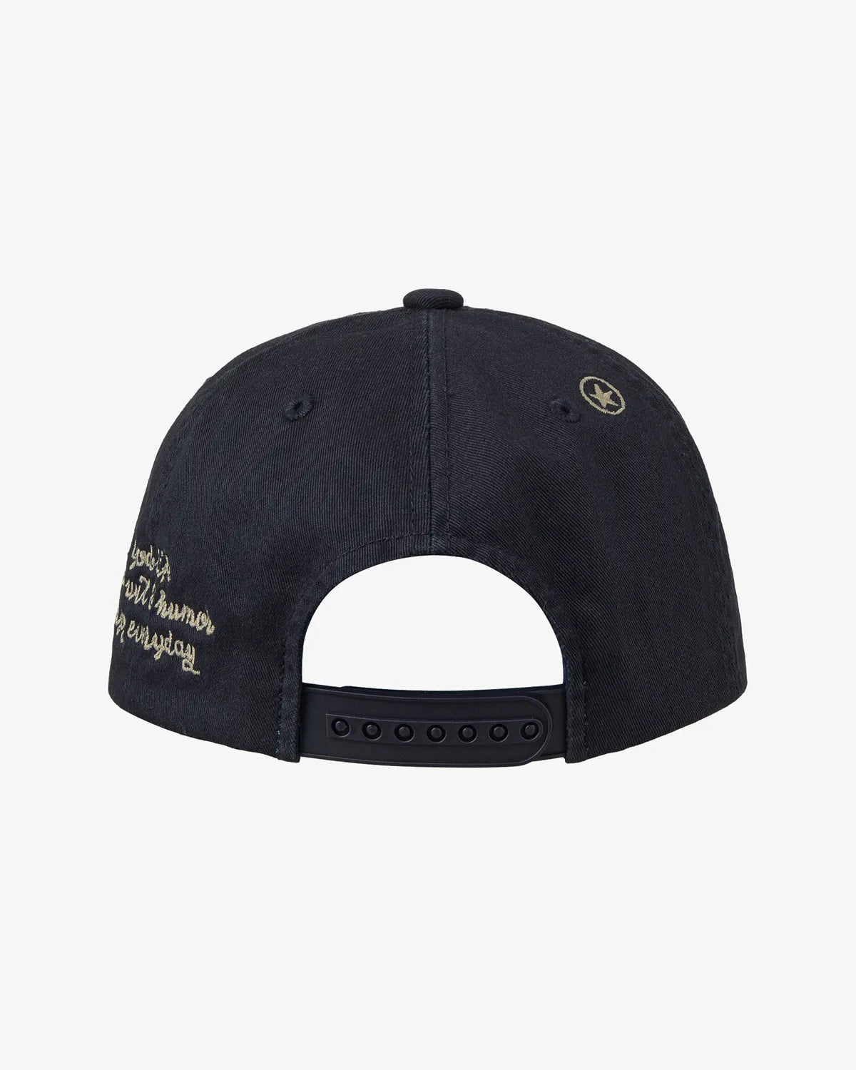 WASHED CAPITAL LOGO CAP [NAVY]