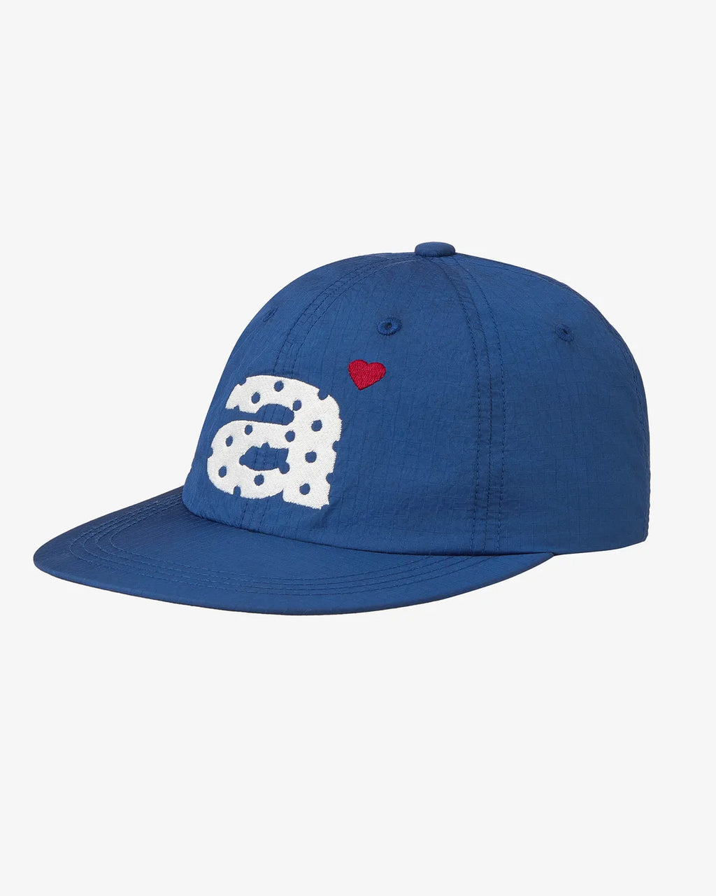 DOT SMALL LETTER NYLON CAP [BLUE]