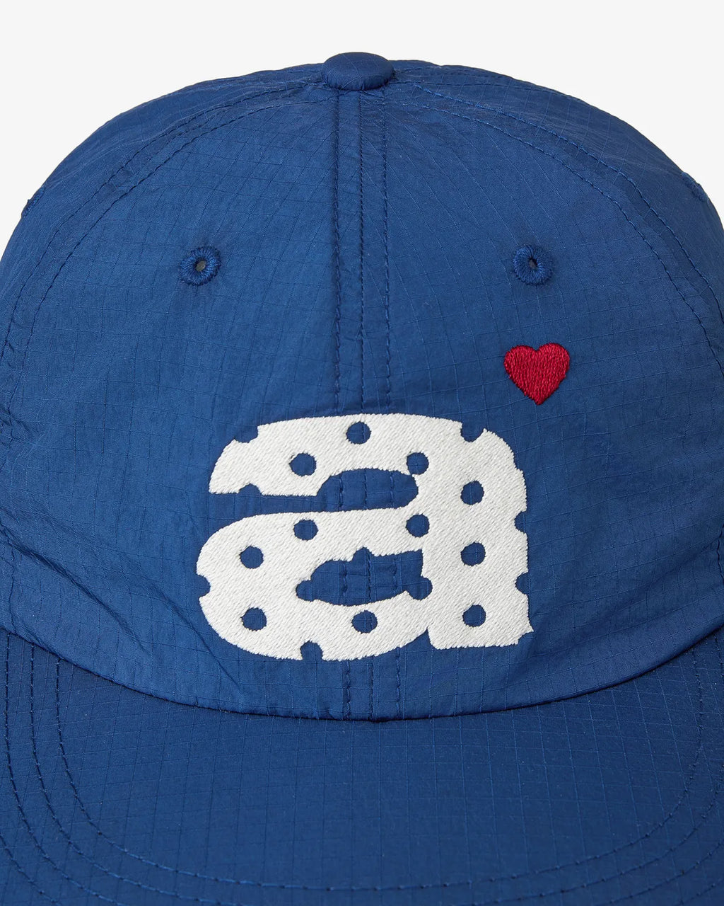 DOT SMALL LETTER NYLON CAP [BLUE]