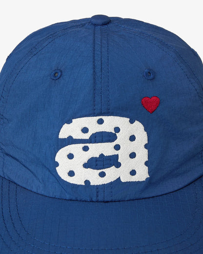 DOT SMALL LETTER NYLON CAP [BLUE]