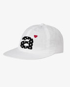 DOT SMALL LETTER NYLON CAP [WHITE]