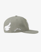AE SYMBOL ANGEL WING CAP [GREY]