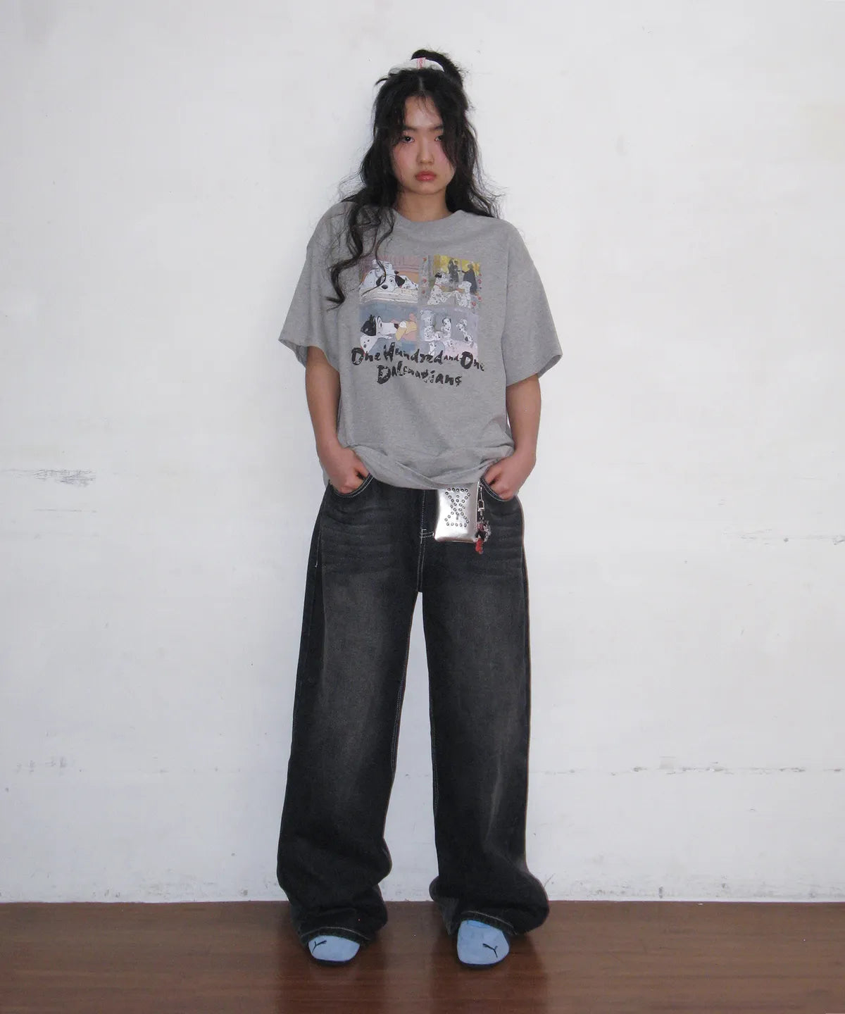 Ames-Worldwide x Disney DALMATIANS CARTOON TEE  / 2colors