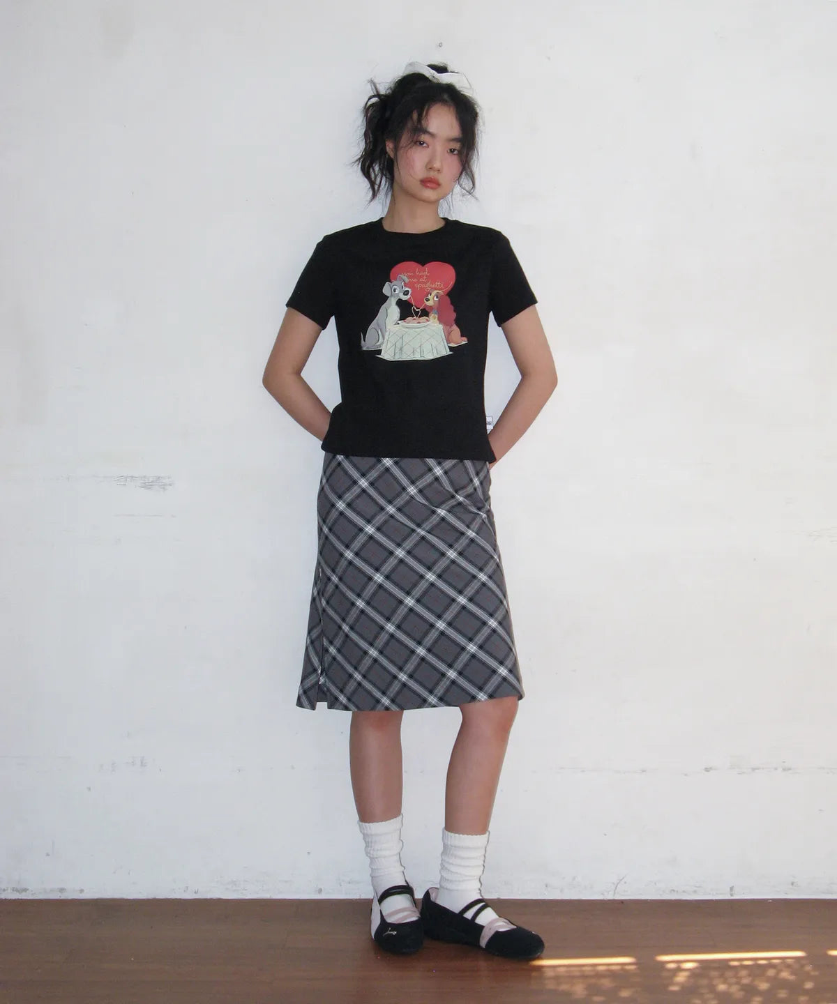 Ames-Worldwide x Disney LADY AND TRAMP TEE / 3colors