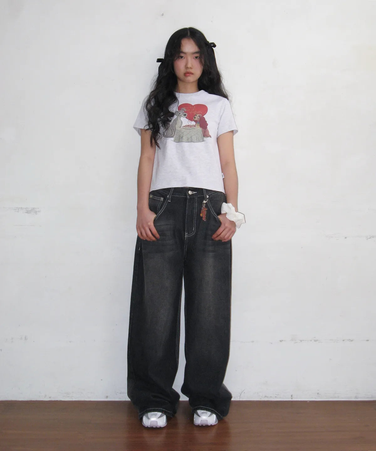 Ames-Worldwide x Disney LADY AND TRAMP TEE / 3colors