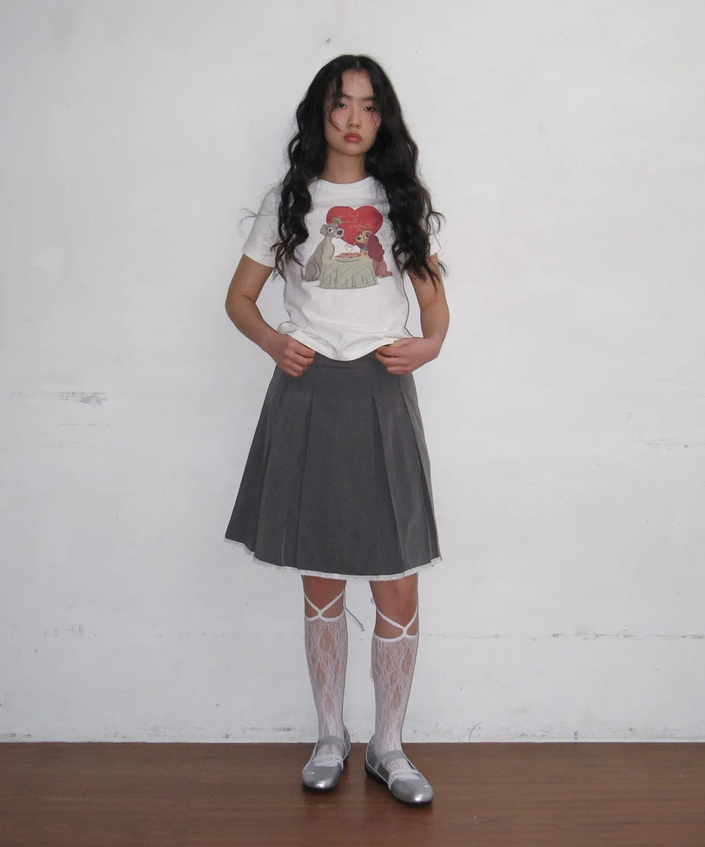 Ames-Worldwide x Disney LADY AND TRAMP TEE / 3colors