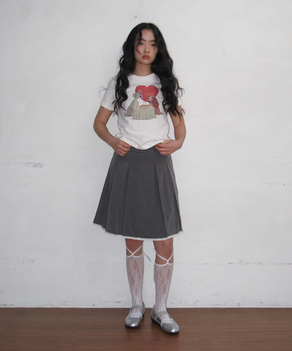 Ames-Worldwide x Disney LADY AND TRAMP TEE / 3colors