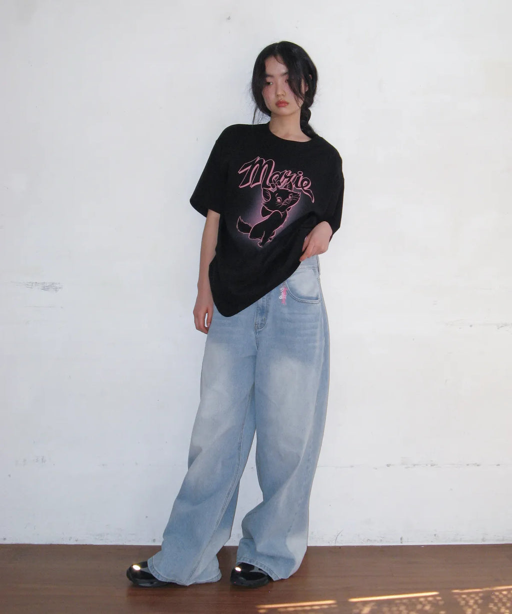 Ames-Worldwide x Disney MARIE TEE / 3colors