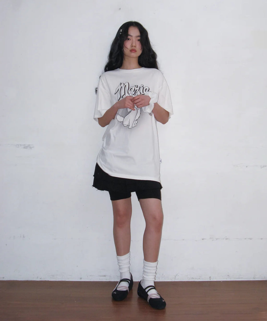 Ames-Worldwide x Disney MARIE TEE / 3colors