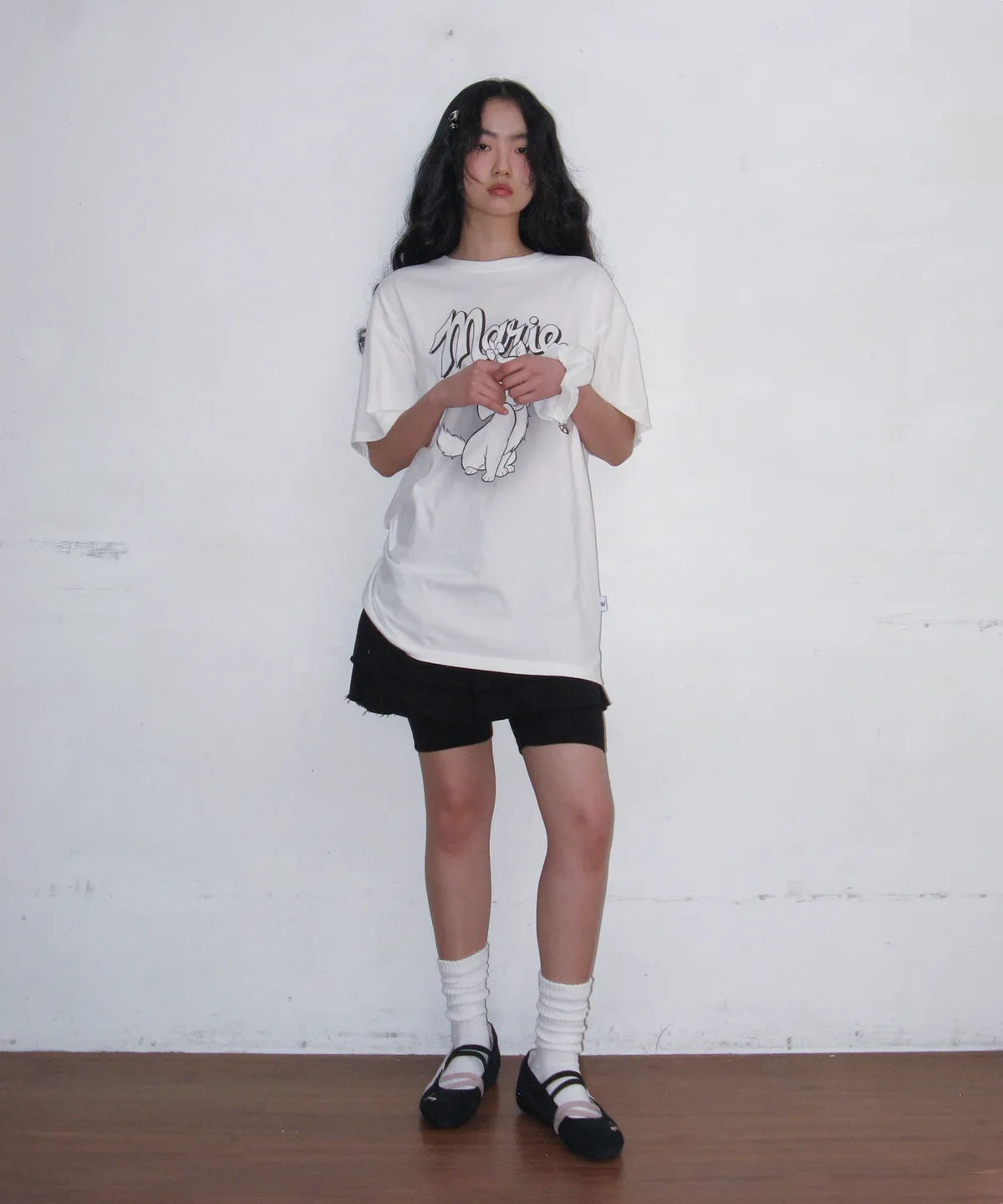 Ames-Worldwide x Disney MARIE TEE / 3colors