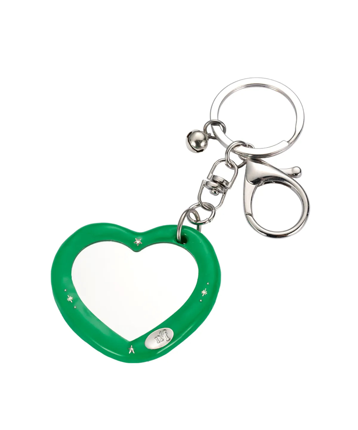 [NFF開團價💓 2.27截單] Heart Dia Mirror Key Ring-green