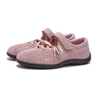 OTZ ROMARY LACE-UP SNEAKERS - SUEDE PINK