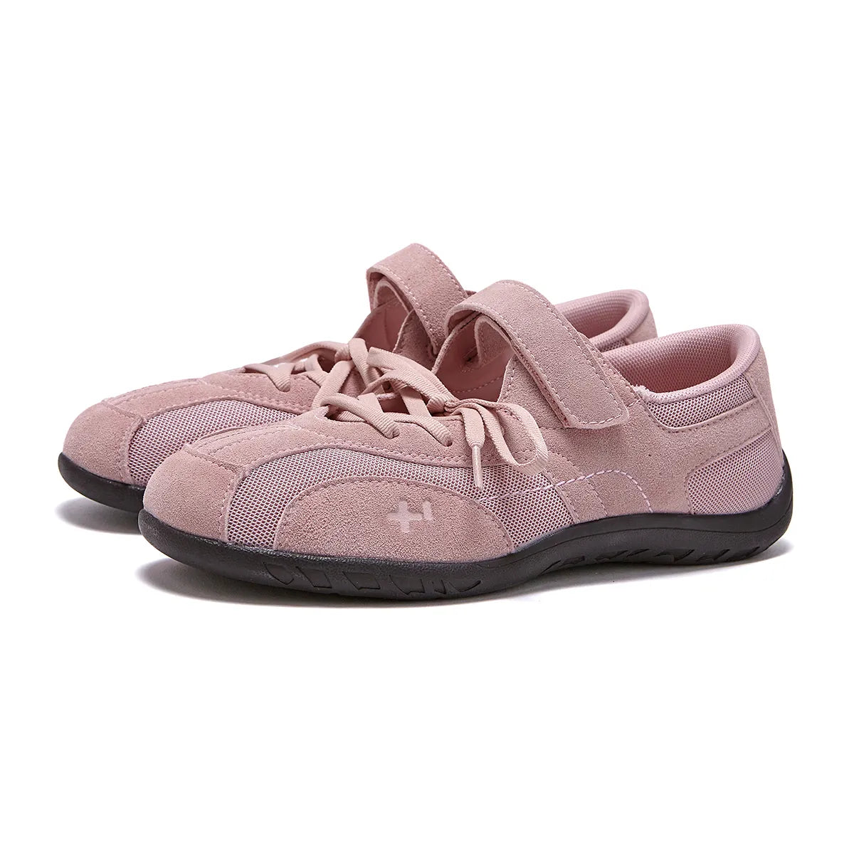 OTZ ROMARY LACE-UP SNEAKERS - SUEDE PINK