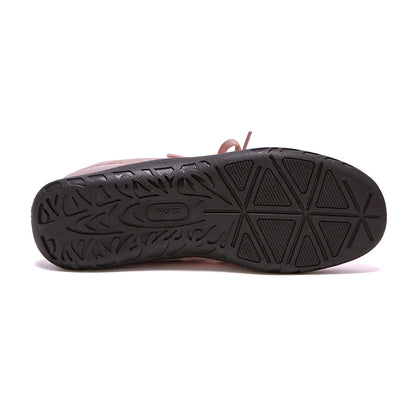 OTZ ROMARY LACE-UP SNEAKERS - SUEDE PINK
