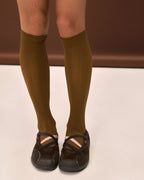 OTZ ROMARY BANDING FLAT SNEAKERS - SUEDE BROWN
