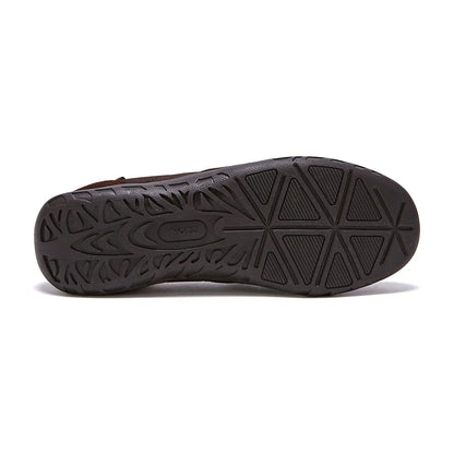 OTZ ROMARY BANDING FLAT SNEAKERS - SUEDE BROWN