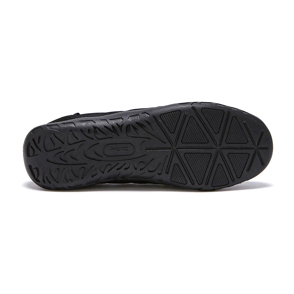 OTZ ROMARY BANDING FLAT SNEAKERS - SUEDE BLACK