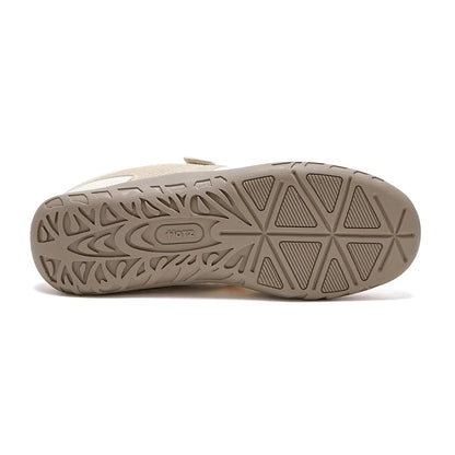 OTZ ROMARY LACE-UP SNEAKERS - SUEDE IVORY