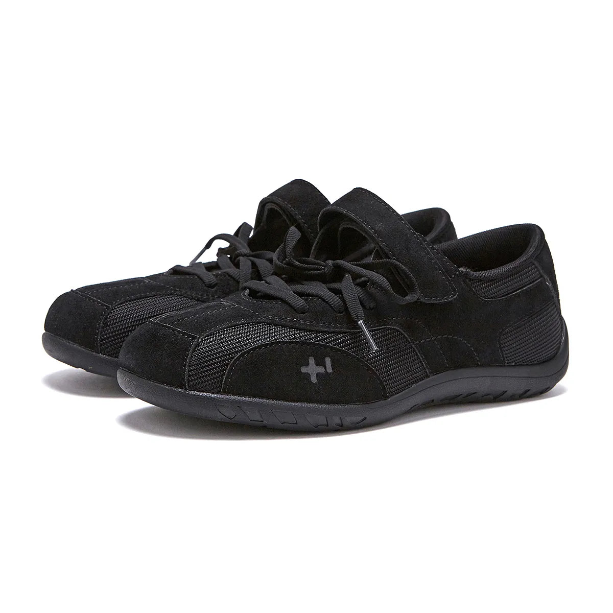 OTZ ROMARY LACE-UP SNEAKERS - SUEDE BLACK