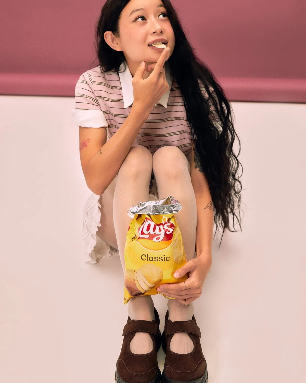 OTZ LOMITA SUEDE PLATFORM VELCRO MARY-JANE