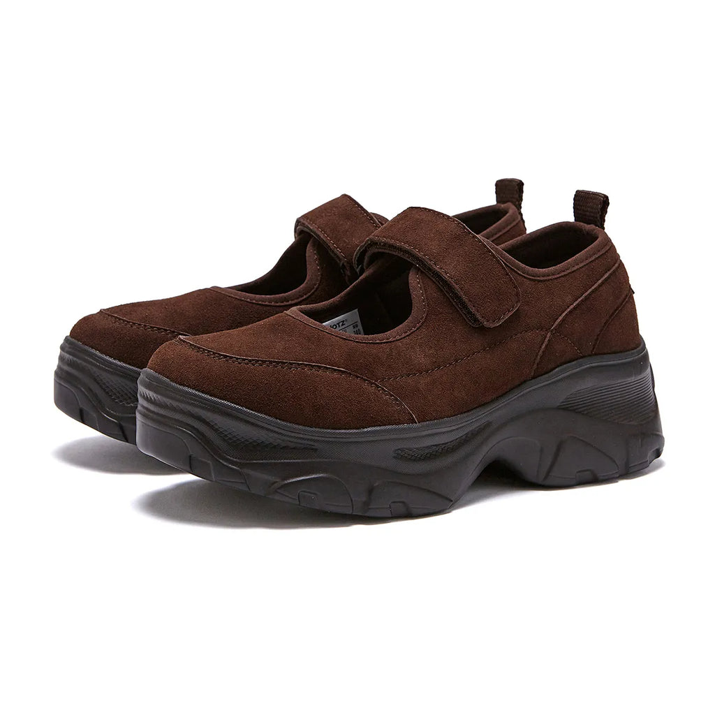 OTZ LOMITA SUEDE PLATFORM VELCRO MARY-JANE