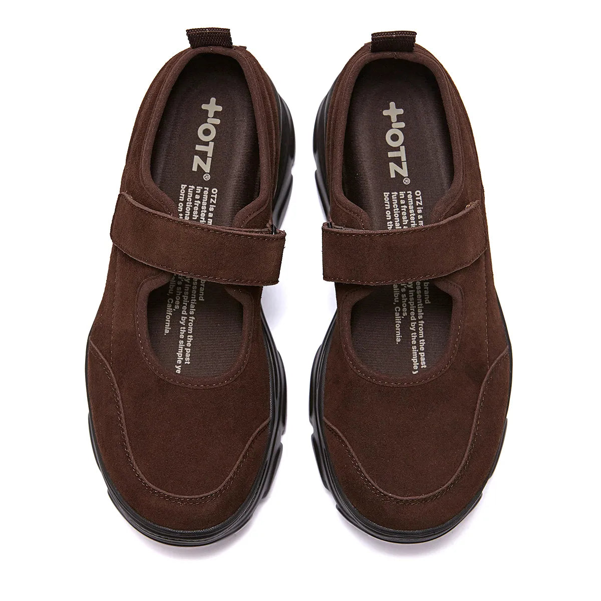 OTZ LOMITA SUEDE PLATFORM VELCRO MARY-JANE