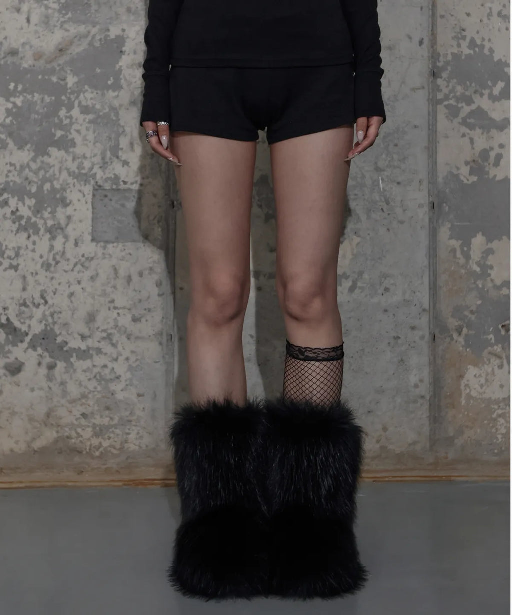 NASTY FANCY BACK LETTERING MICRO SHORT PANTS (BLACK)