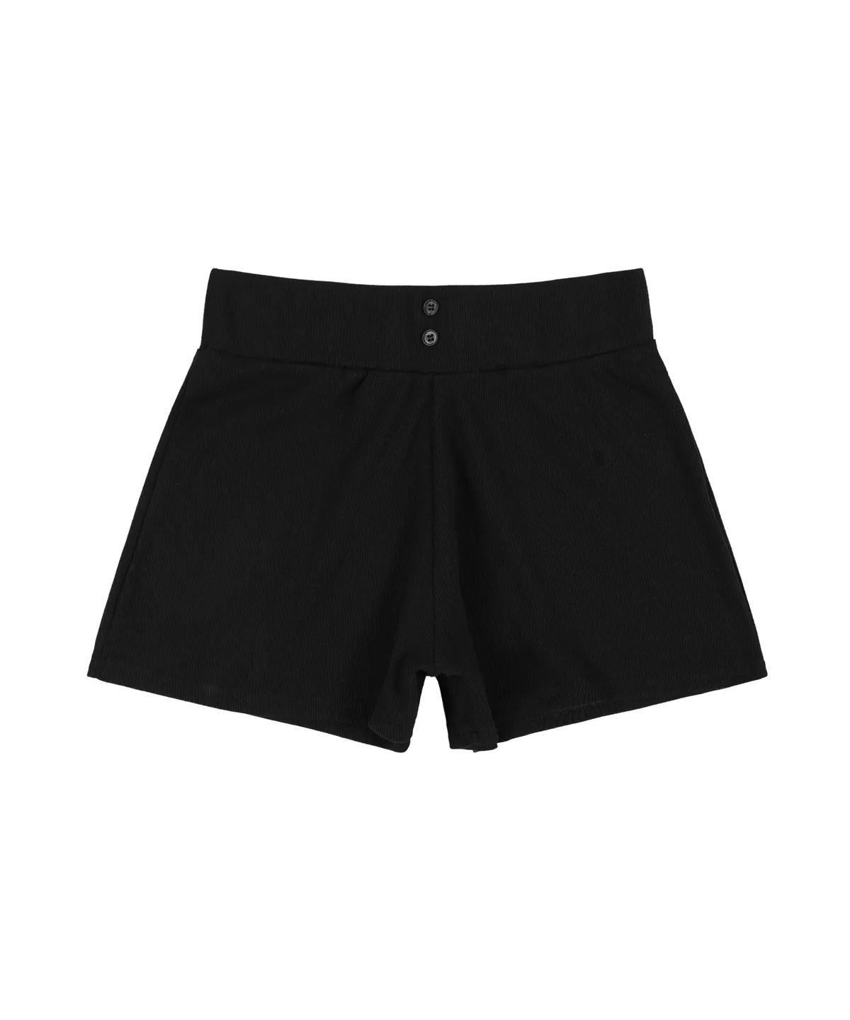 NASTY FANCY BACK LETTERING MICRO SHORT PANTS (BLACK)