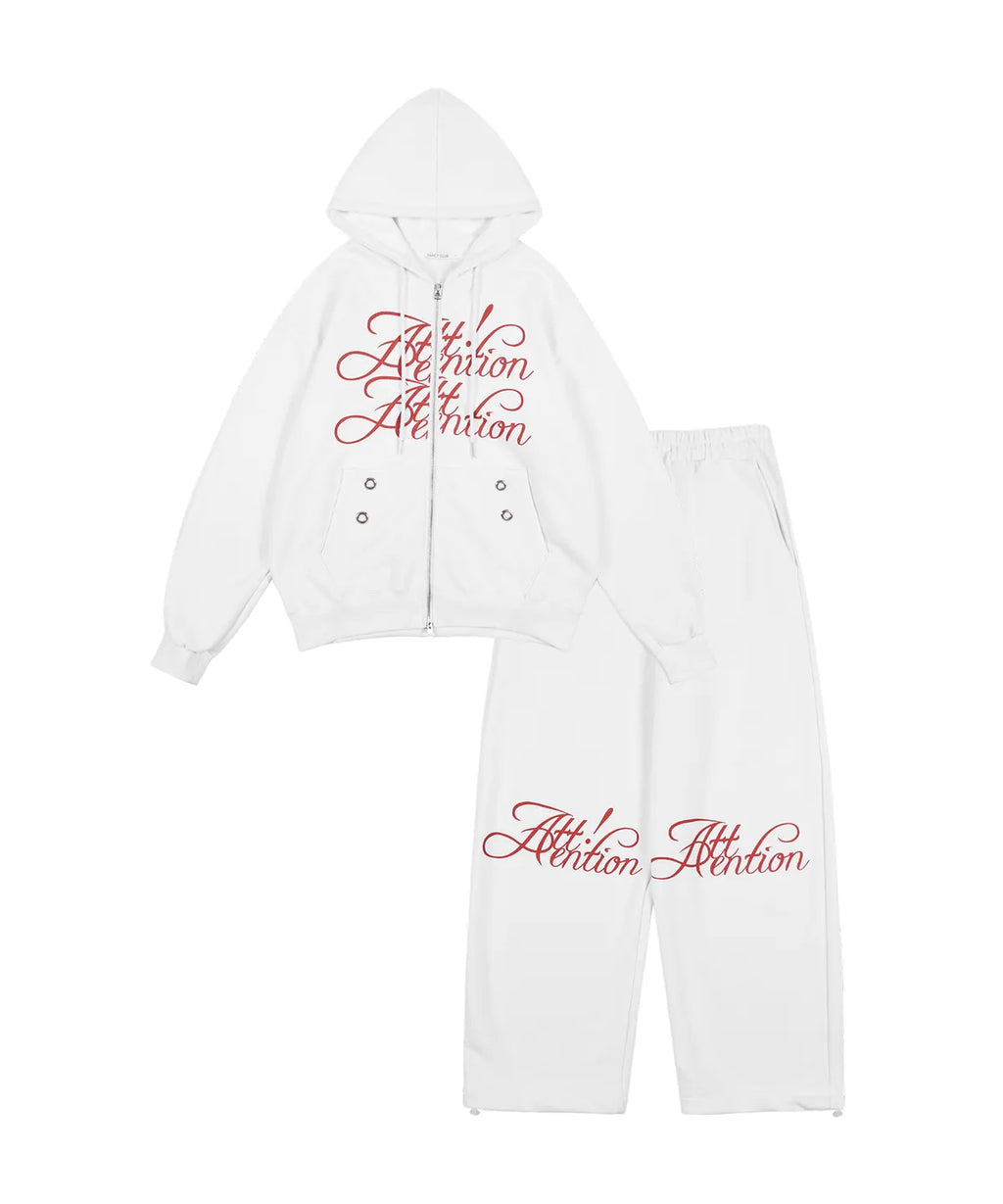 NASTY FANCY ATTENTION SWEAT SET-UP