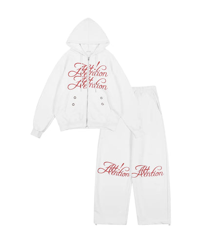 NASTY FANCY ATTENTION SWEAT SET-UP