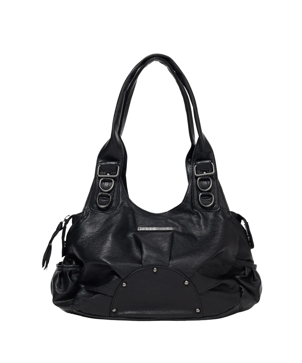 FANCY CLUB RANMA HOBO BAG (BLACK)