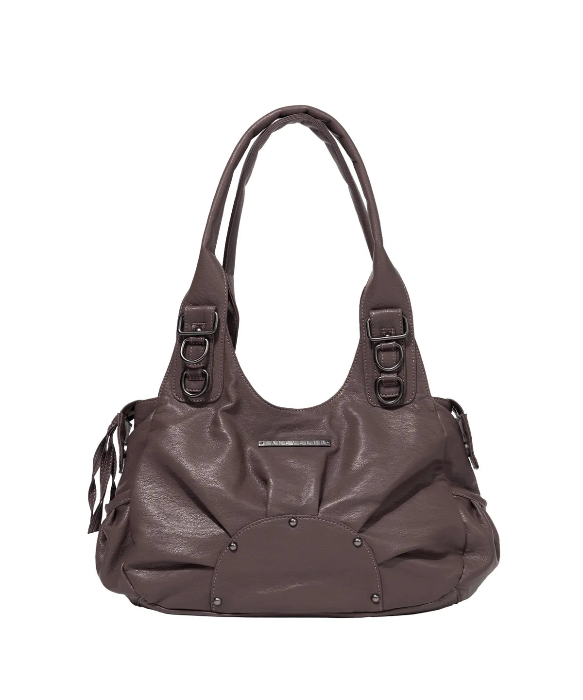 FANCY CLUB RANMA HOBO BAG (PLUM)