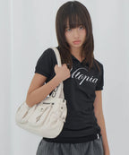 FANCY CLUB RANMA HOBO BAG (IVORY)